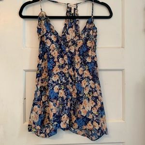 Rebecca Taylor textured floral silk top